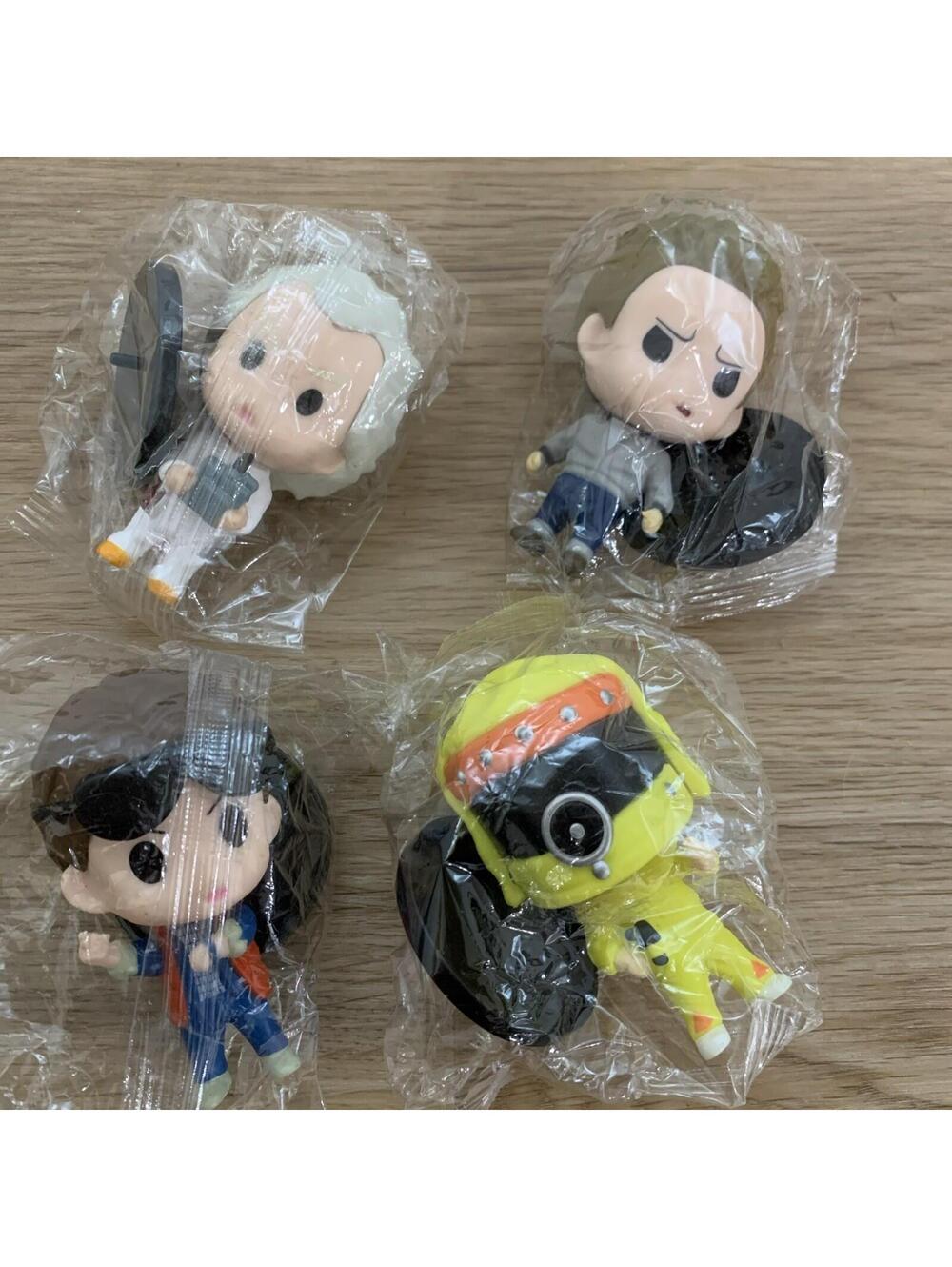 Back to the Future Bandai Figure Set Sealed Bags No Einstein